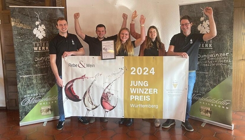 „Triebwerk“ ausgezeichnet: Württemberger „Jungwinzer des Jahres