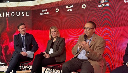 TUM Campus Heilbronn beim Weltwirtschaftsforum