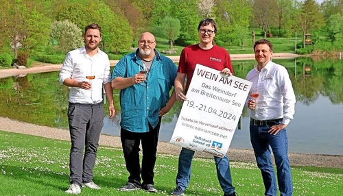 Was beim dreitägigen Weindorf am Breitenauer See geboten ist