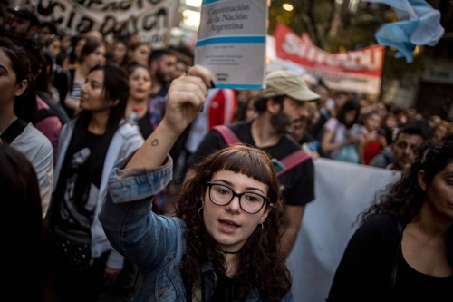 Bildungsproteste in Argentinien