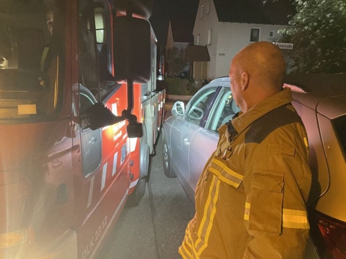 Kontrollfahrt mit Feuerwehr und Ordnungsamt