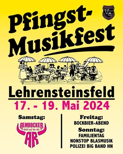 Pfingstmusikfest Lehrensteinsfeld