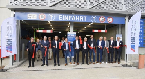 Einfahrt frei in die Quartiersgarage Heilbronn