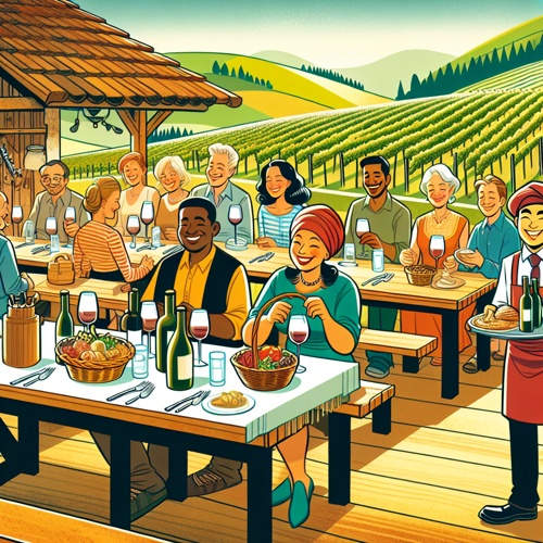 Besenwirtschaft im Weingut Breuninger