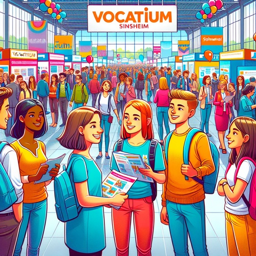 Hellbergschule Eppingen: Besuch der Ausbildungsmesse Vocatium in Sinsheim
