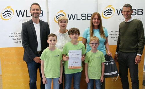 Grundschule Biberach gewinnt beim WLSB Sportabzeichen-Wettbewerb