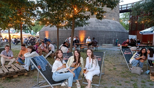 Reaktion auf Hitze: Wo Besucher auf dem Heilbronner Volksfest