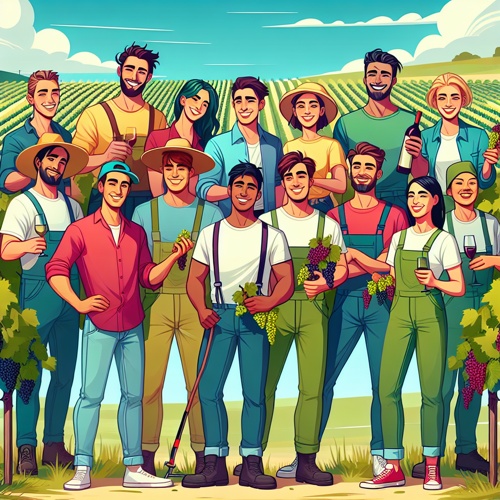 Zusammenarbeit mit der jungen Genossenschaft „Wein.im.Puls“