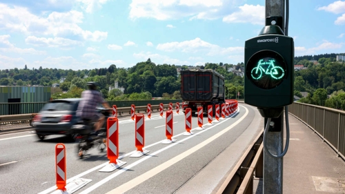 KI-gestützte Ampeln in Ellwangen nahe Heilbronn
