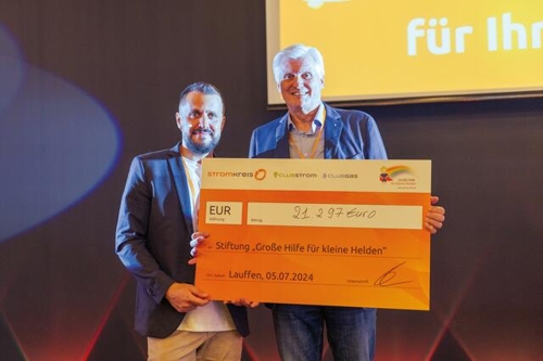 Spendenaktion: Energy-Summer-Event von stromkreis bricht den eigenen Spendenrekord für kleine Helden
