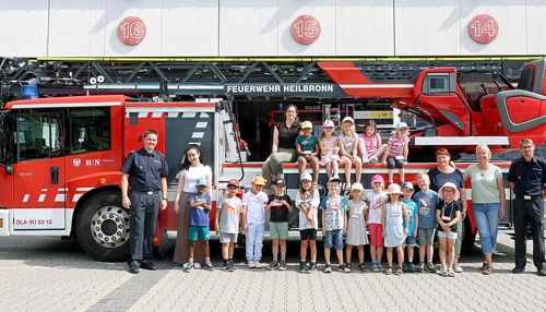 Die Feuerwehr lässt nichts anbrennen