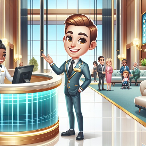 KI in der Hotellerie: Avatare als Hotelportiers