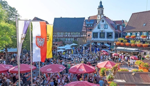 Eröffnung des Weinfests in Erlenbach 2024