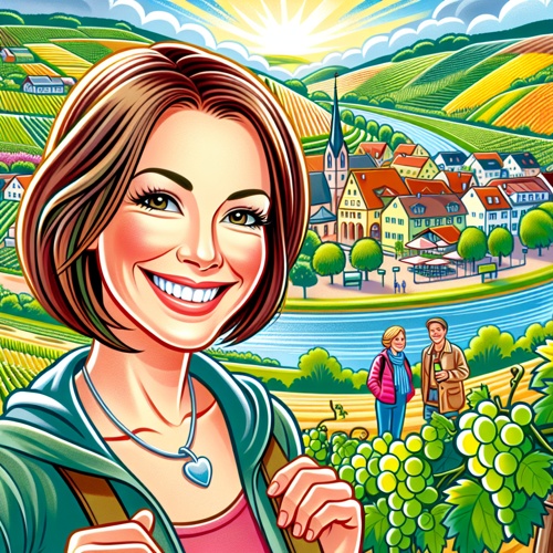 Isabell Huber besucht die Wein- und Tourismusregion Weinsberger Tal