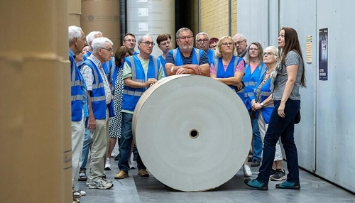 Einblicke in das Druckhaus der Heilbronner Stimme