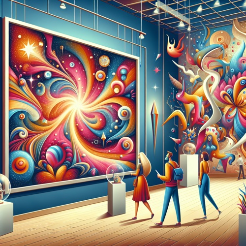 Surrealismus trifft KI: WANDTEXTE Ausstellung