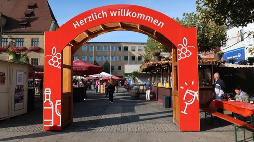 Mein Besuch heute im Heilbronner Weindorf