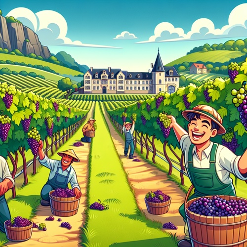 Erfolgreiche Traubenlese auf dem Weingut Fürst Hohenlohe