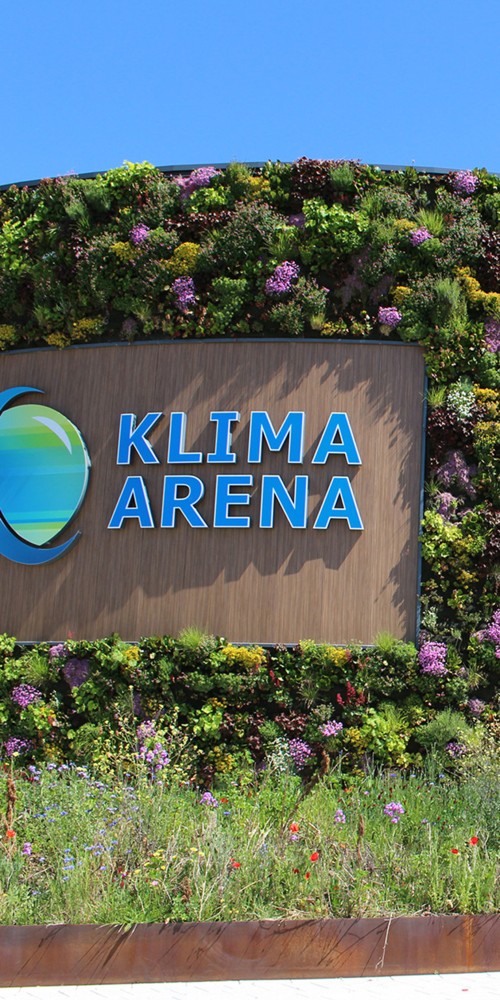 Klima Arena und Heilbronner Weingüter