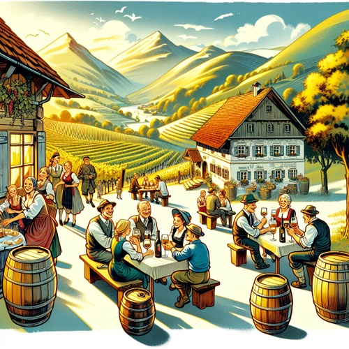 Traditionelle Besenwirtschaft im Jagsttal
