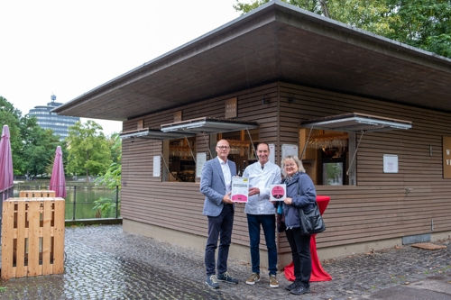 Weinpavillon erhält Qualitätssiegel „Weinsüden Architektur“