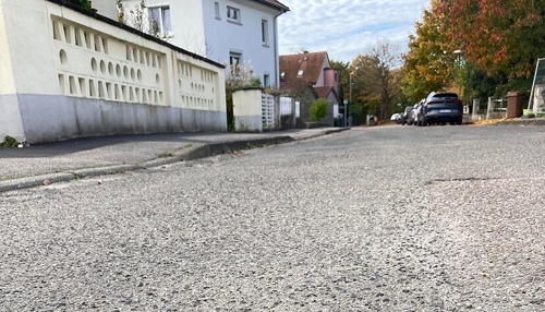 Nutzung von KI zur Erkennung von Straßenschäden in Öhringen