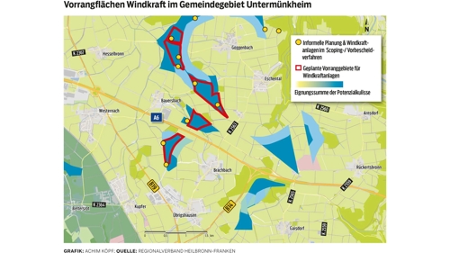 Erneuerbare Energien in Heilbronn: Zwei Vorrangflächen ausgewiesen