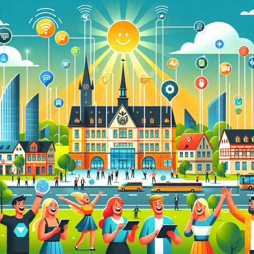 Digitale Bildungsoffensive und digitales Rathaus in Heilbronn