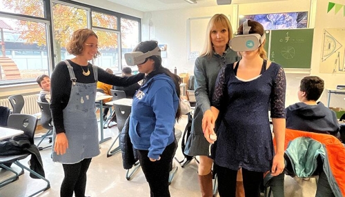 Virtuelle Berufserkundung: Ilsfelder Förderschüler nutzen VR-Technologie