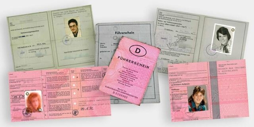 Alte Führerscheinfotos hochladen: Führerscheinwechsel