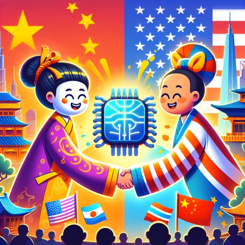 KI-Chips im internationalen Fokus: China und die USA im Dialog