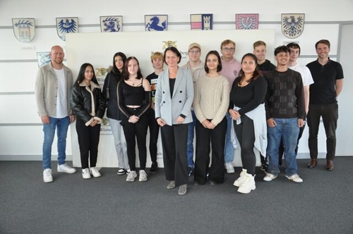 FSJler aus Heilbronn zu Besuch in Stuttgart