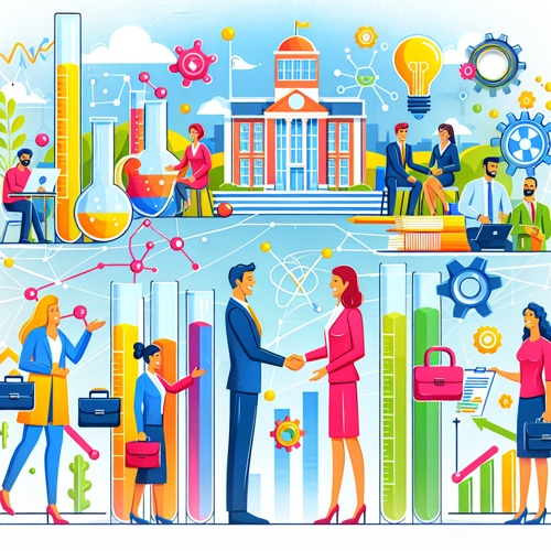 Lebendiger Austausch zwischen Wissenschaft und Wirtschaft