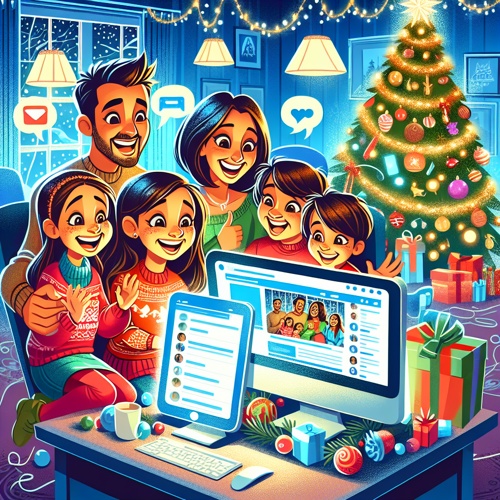 Weihnachtsgrüße werden zunehmend digital versendet