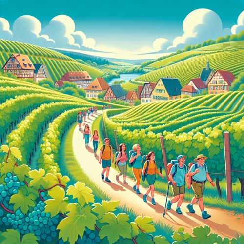 Wandern in Weinregionen um Heilbronn