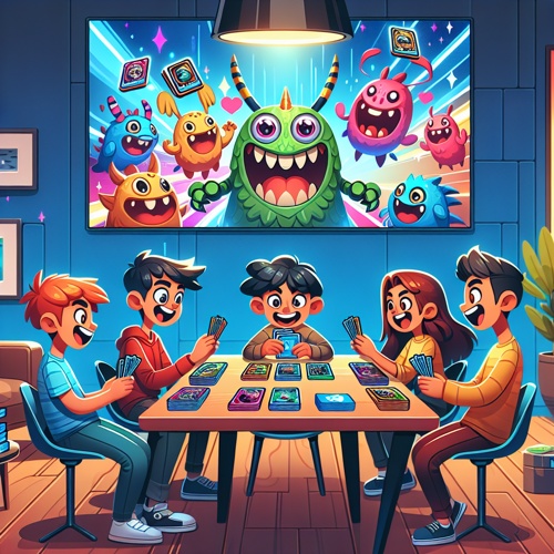 Digitale Kartenspiele: Unterhaltung mit Monsteralarm