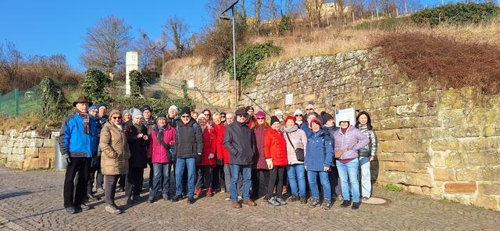 Mittwochswanderung auf dem Wein- und Rosenweg in Weinsberg