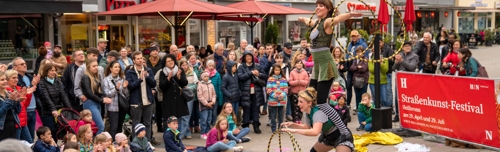 Straßenkunst-Festival „KulturSamstag“ in Heilbronn