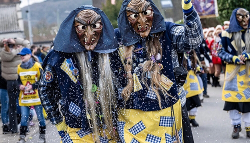 Faschingsumzug in Gundelsheim: Wein und gute Stimmung