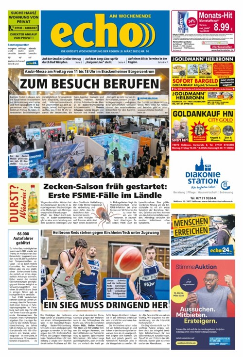 E-Paper von echo24: Digitale Ausgabe am Wochenende