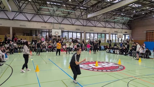 Dodgeball-Turnier an der Wilhelm-Hauff-Schule in Heilbronn