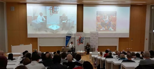 Ira Peters Debütbuch auf dem Bildungscampus in Heilbronn