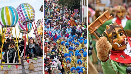 Fasching 2025 im Raum Heilbronn und Hohenlohe