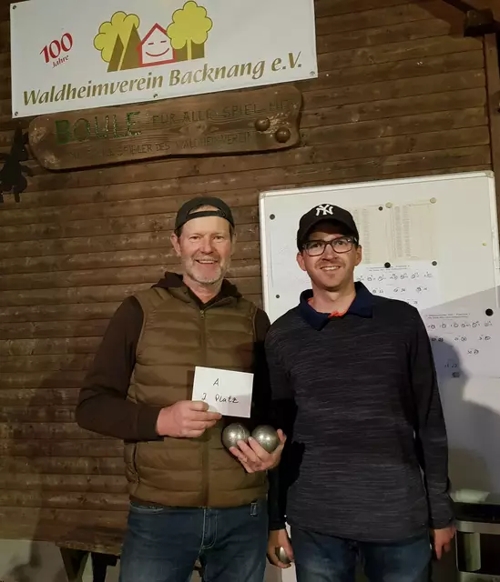 Boule-Osterturnier in Backnang