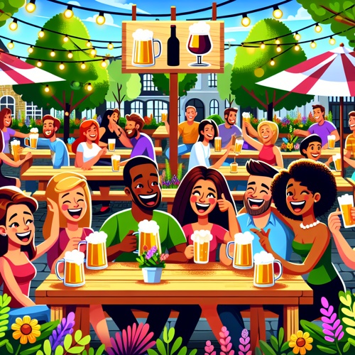 Wein in Heilbronns Biergärten