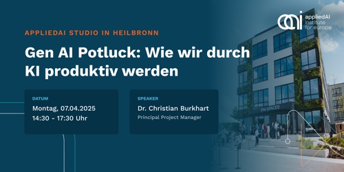 Gen AI Potluck: Wie wir durch KI produktiv