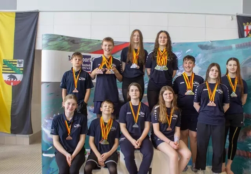 Erfolgreiche Teilnahme des TC Heilbronn beim Finswimming-Wettbewerb