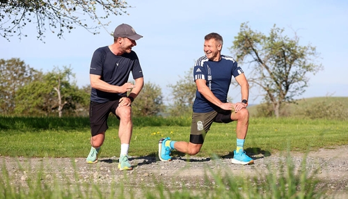 Eine Woche bis zum Trollinger Marathon: Das rät Fußspezialist Ulf