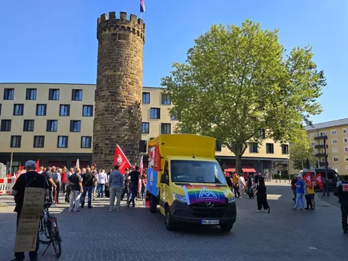 DGB-Kundgebung: 1. Mai Demo in Heilbronn