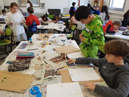 Kunstprojekte fördern Kreativität von Kindern in Heilbronn
